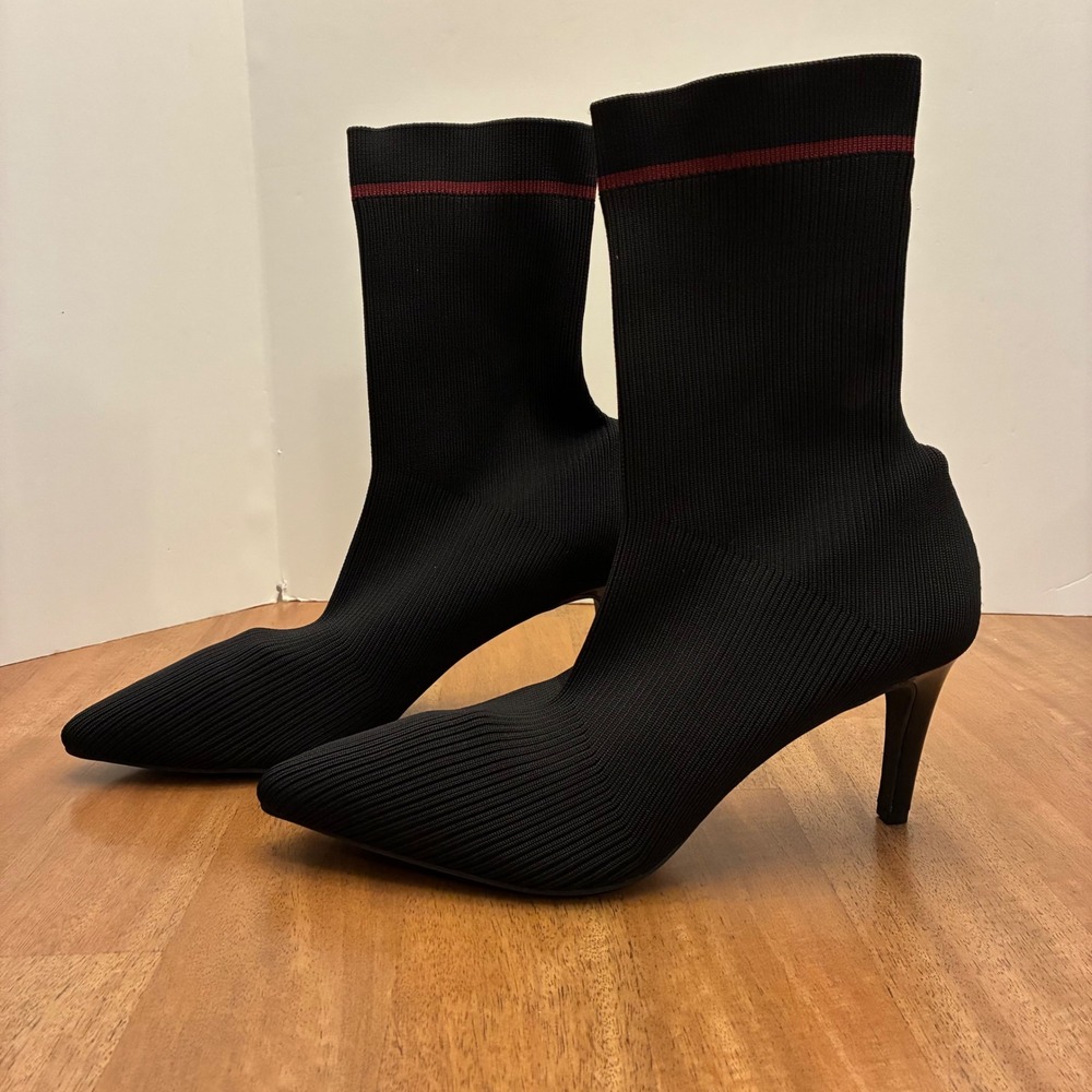 Vince Camuto Roreeta Black Knit Sock Booties Stiletto Heels Women Size 10M
Shoes